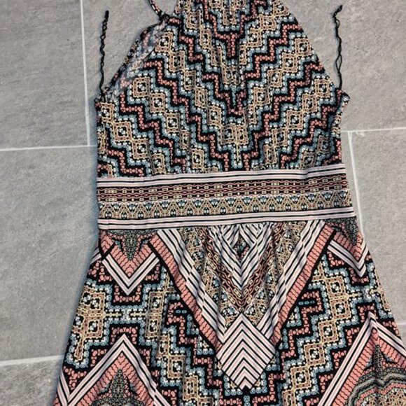 "London Times" Multicolor Maxi Dress Size 12 - Picture 5 of 10